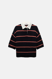 Dorothee Schumacher Sweater Sporty Statements Blue Trio