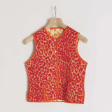 Friendly Hunting Vest Reversible Cheetah Rouge