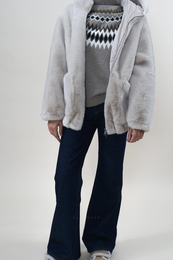 Urban Code Jacke Cream