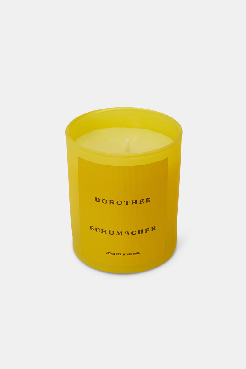 Dorothee Schumacher scented candle yellow