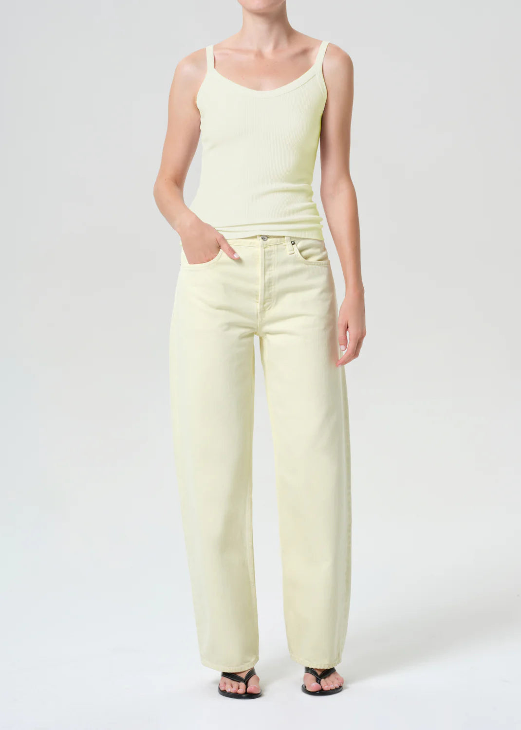 Agolde Jeans Arc 32“ Lemon