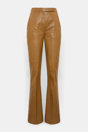 Dorothee Schumacher Lederhose Sleek Statement Saffron