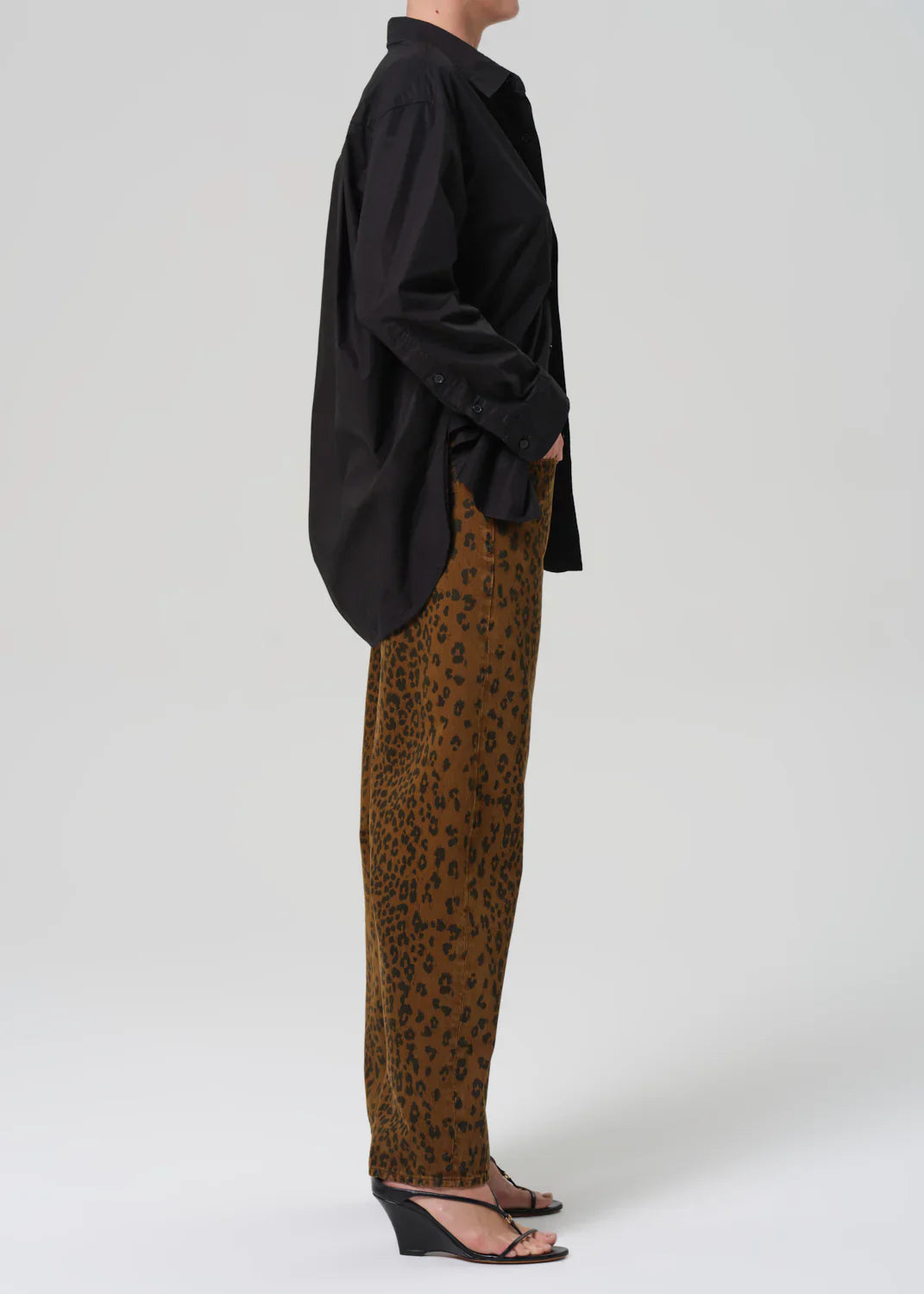 Citizens of Humanity Jeans Miro Sepia Cheetah