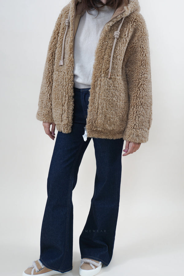 Urban Code Jacke Teddy Caramel
