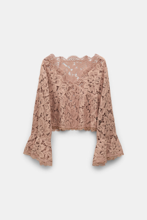Dorothee Schumacher Top Lacy Tan