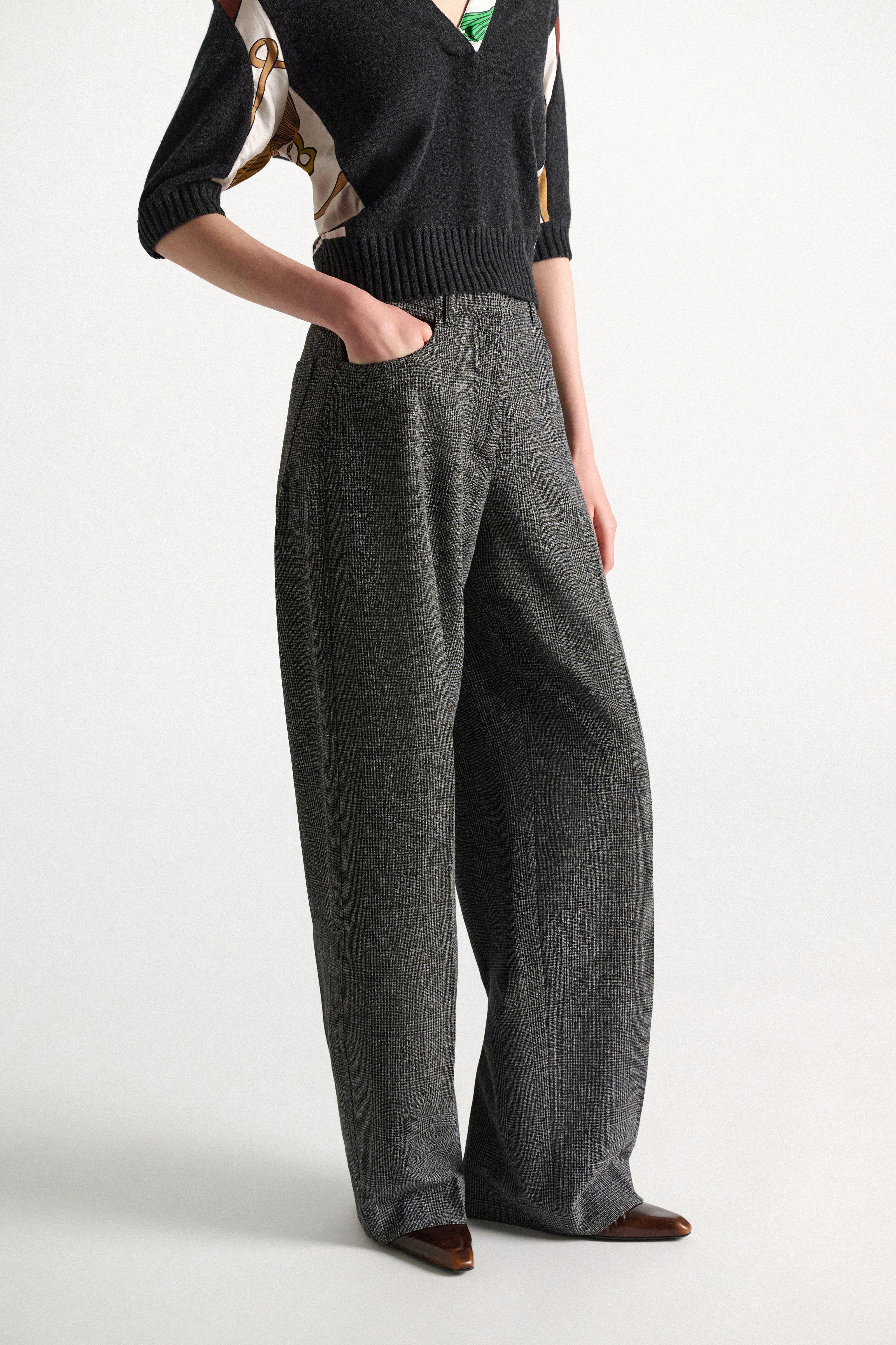Dorothee Schumacher Hose Graphic Twist