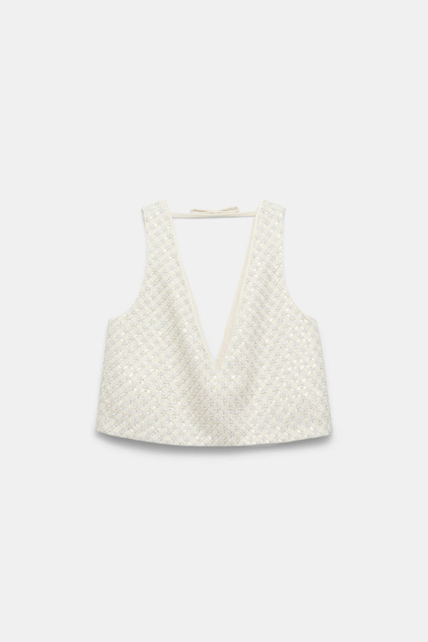 Dorothee Schumacher Top Sparkling Statement Pearl