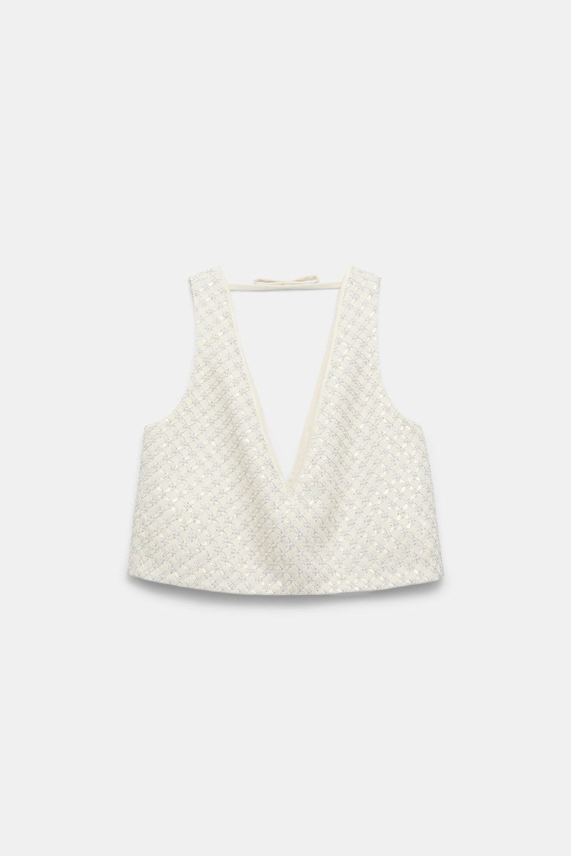 Dorothee Schumacher Top Sparkling Statement Pearl