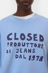 Closed Pullover Skyblue