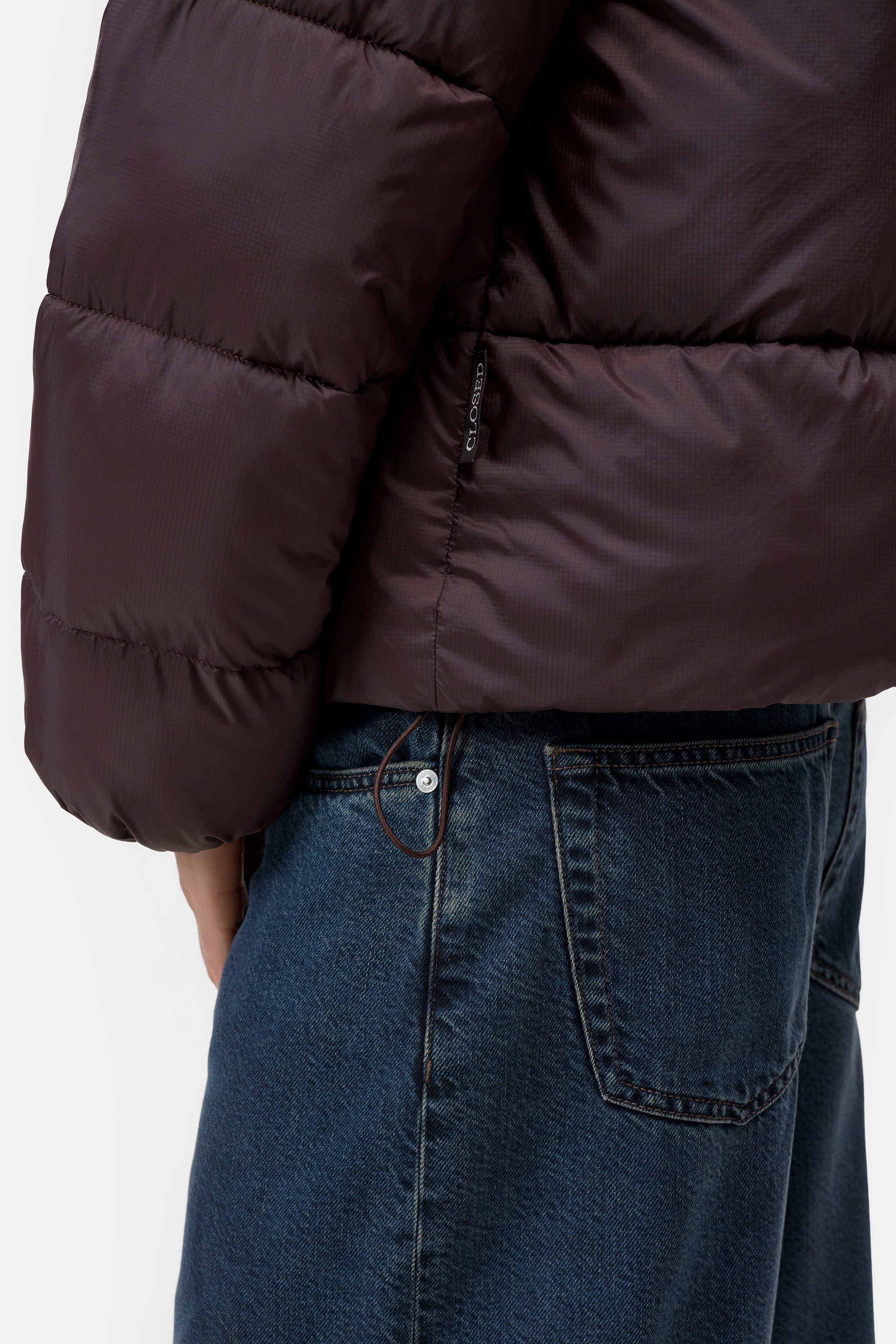 Closed Jacke Puffer Cinder