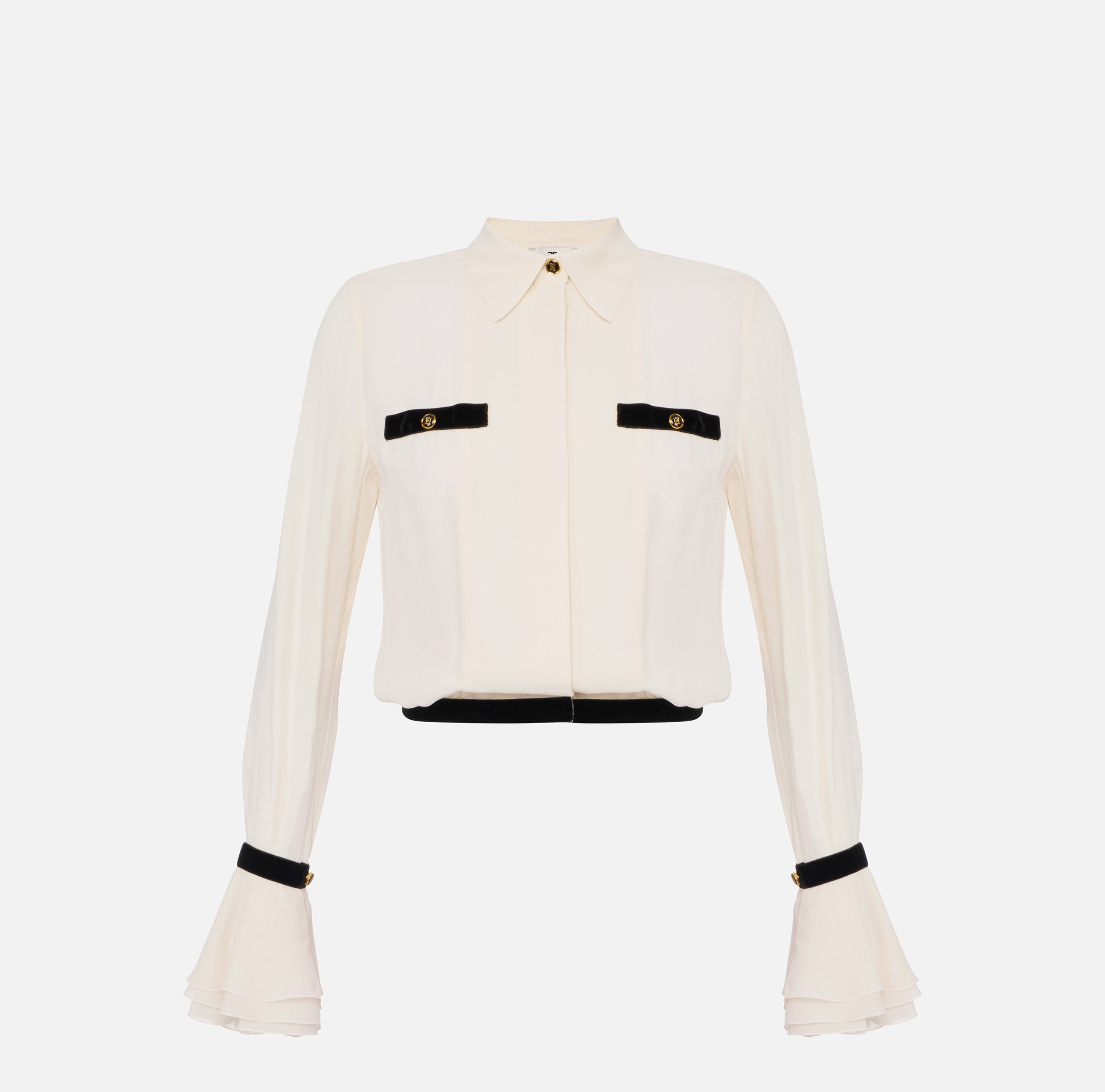 Elisabetta Franchi blouse georgette