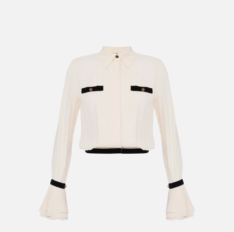 Elisabetta Franchi blouse georgette