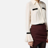 Elisabetta Franchi blouse georgette