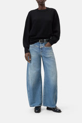 Closed Pullover Wool Black