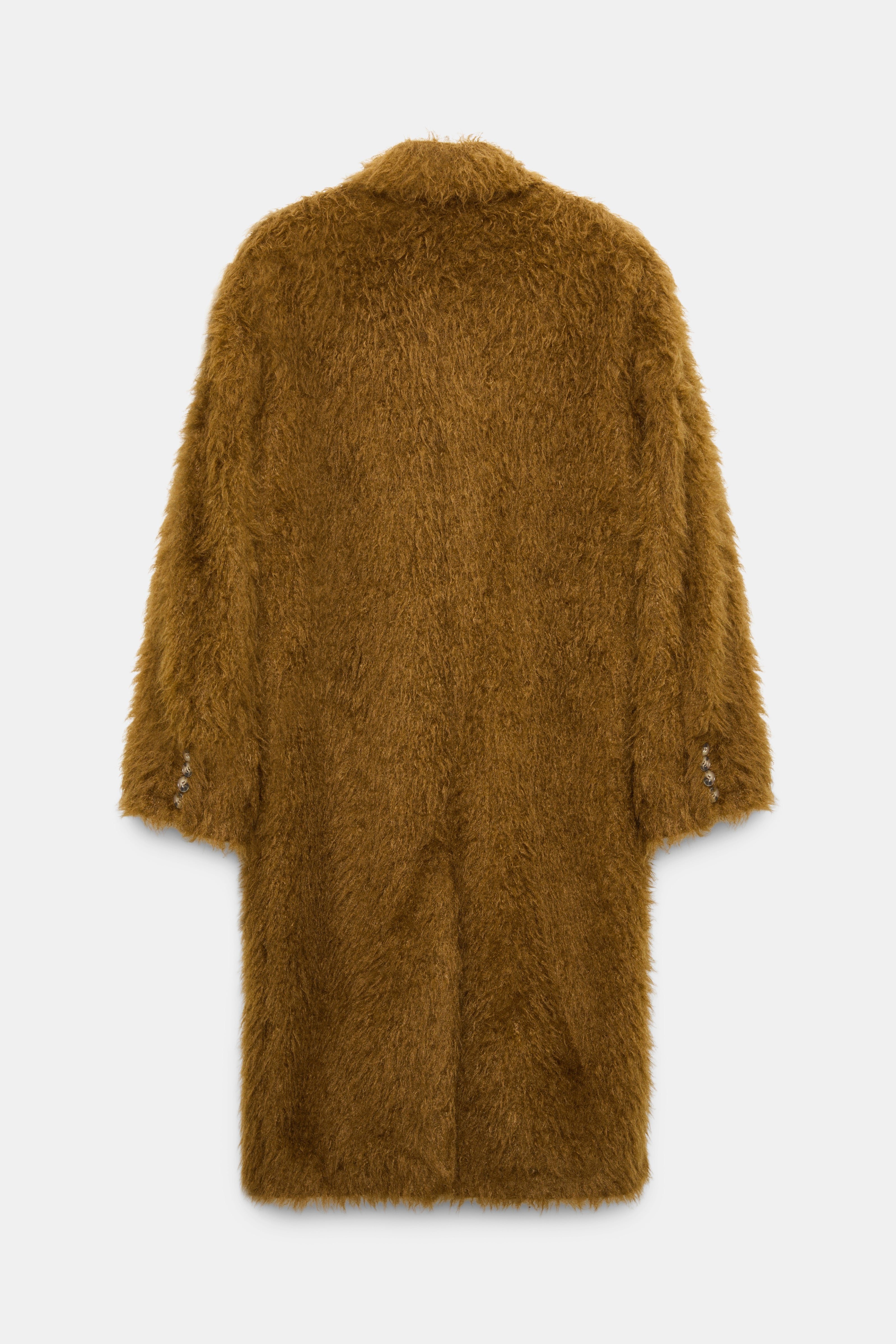 Dorothee Schumacher Mantel Fluffy Moment Porcini