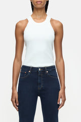 Closed Top Schlitz White
