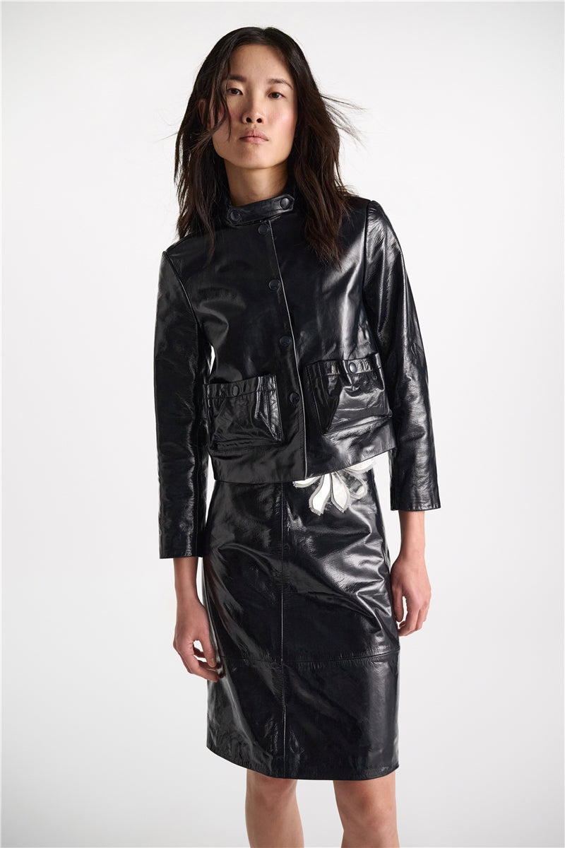 Dorothee Schumacher Jacket Sleek Shine