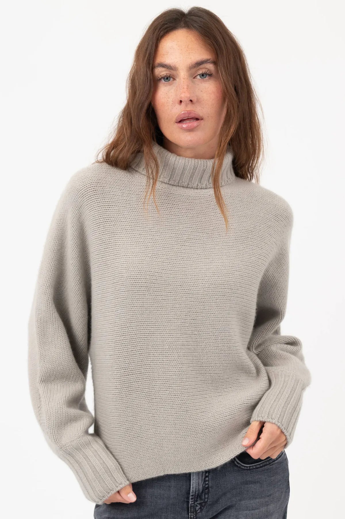 Alcidia Da Veiga Pullover Marina Limestone