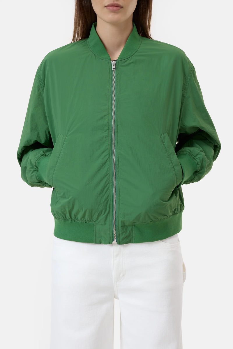 Closed Bomber Green