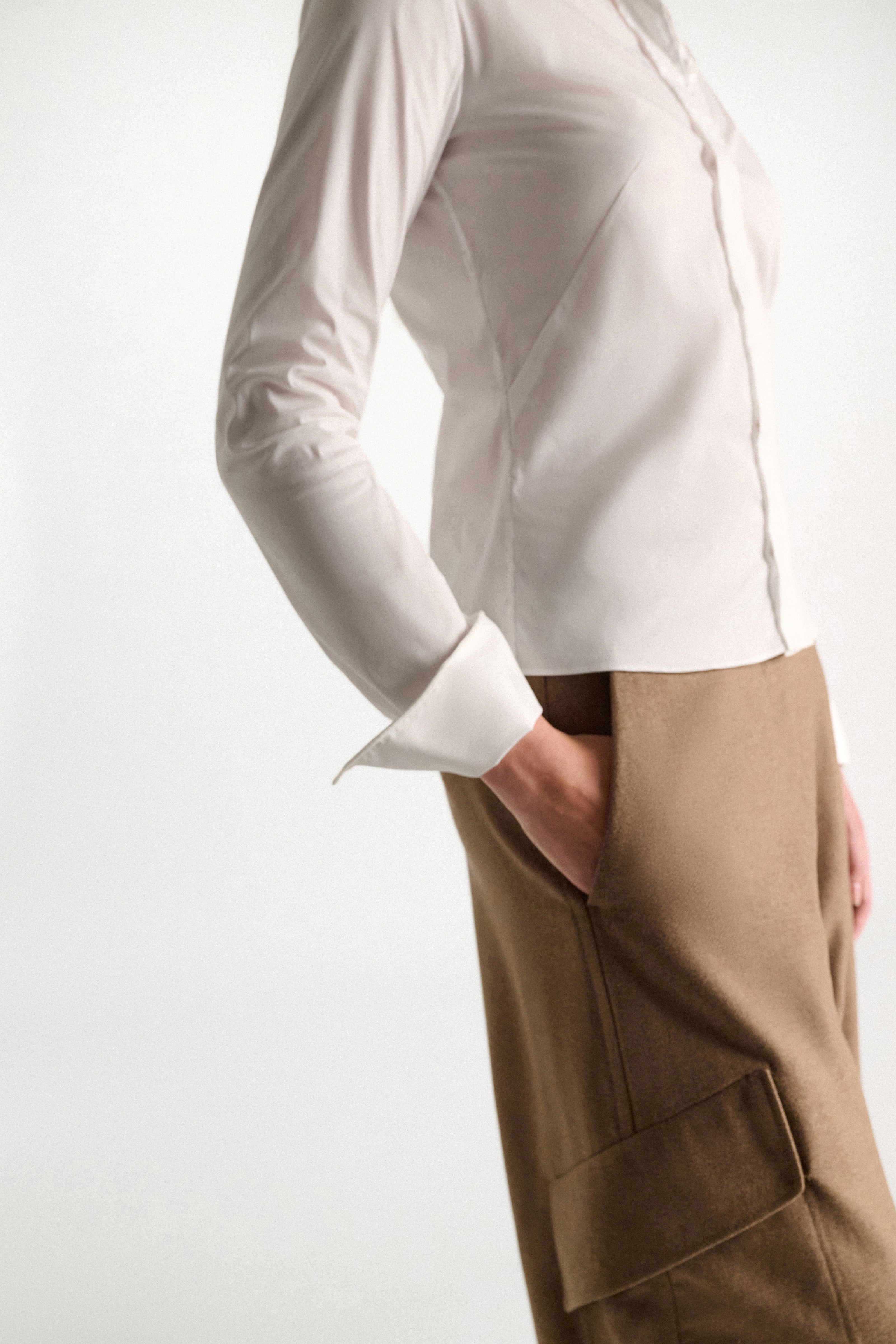 Dorothee Schumacher Bluse Poplin Love White