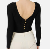 Elisabetta Franchi Body Nero