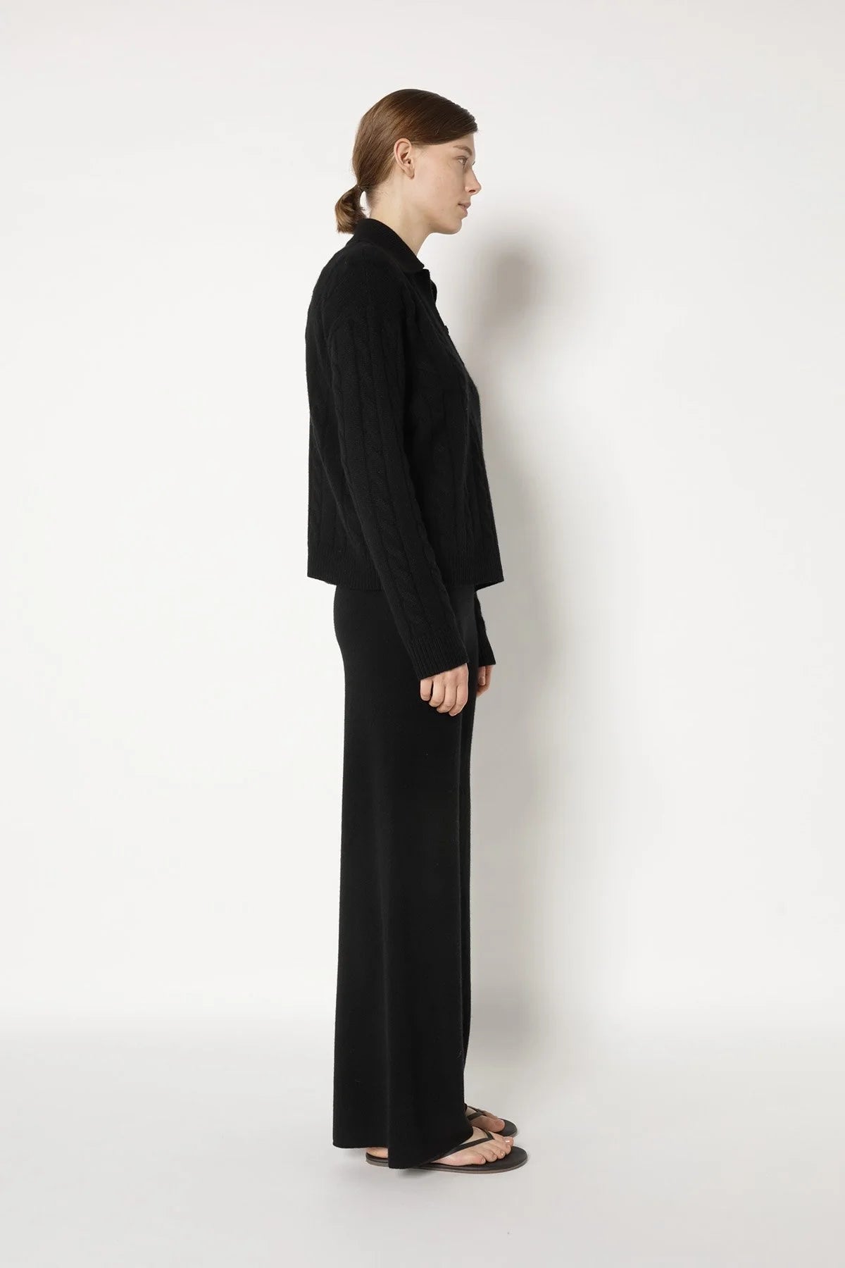 Sminfinity Pullover Polo Cable Black