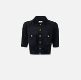Elisabetta Franchi Cardigan Knit Nero