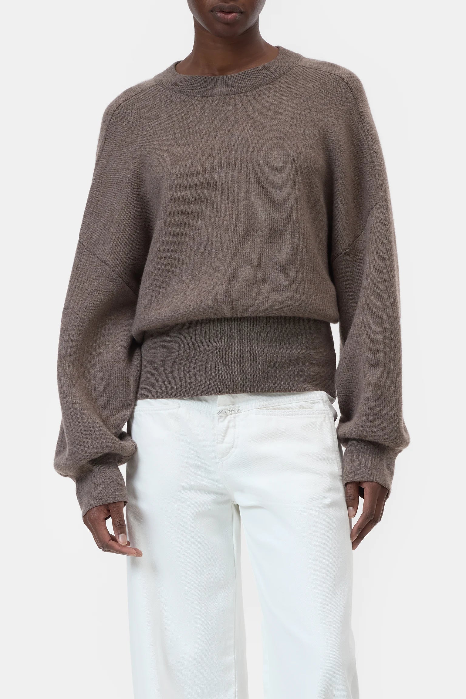 Closed Pullover Wool Barken
