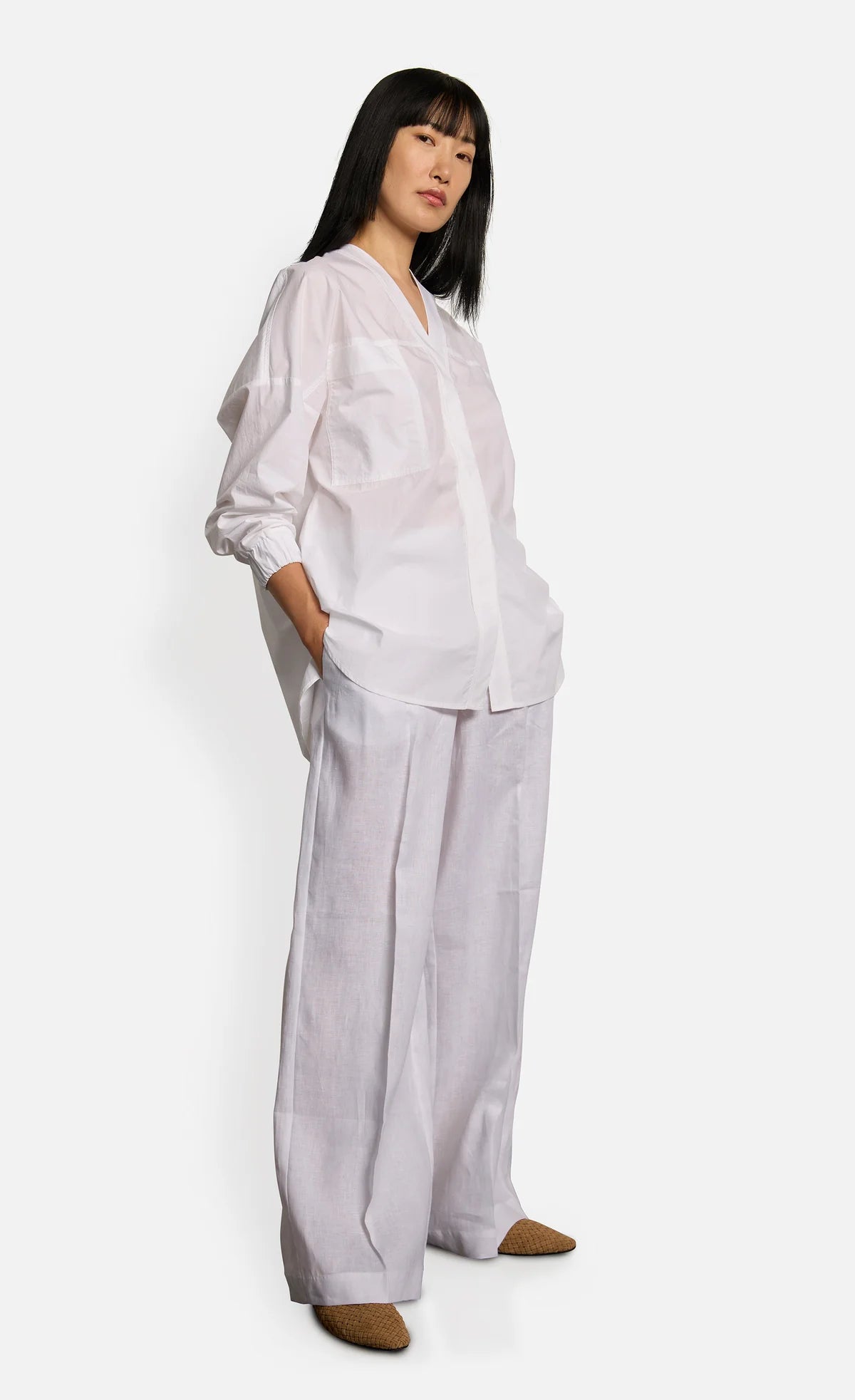 Kiefermann Trousers Eawine White