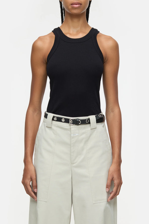 Closed Racer Top Black