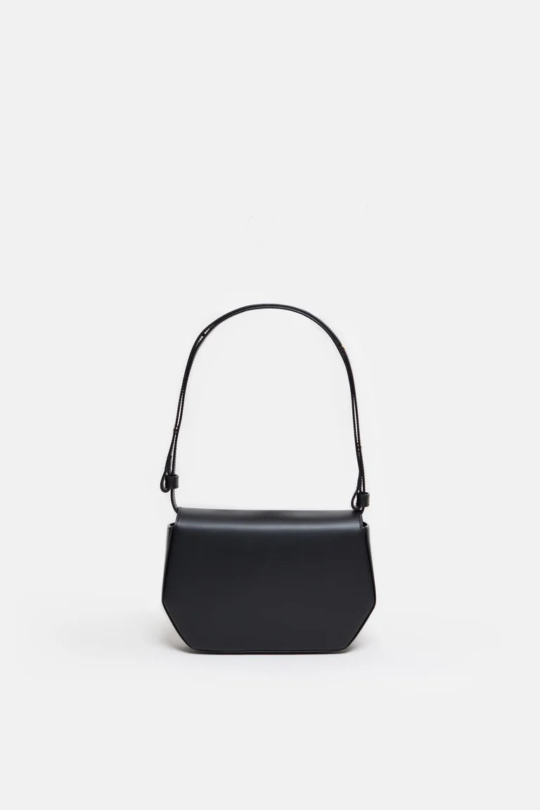Closed Bag Suede Black