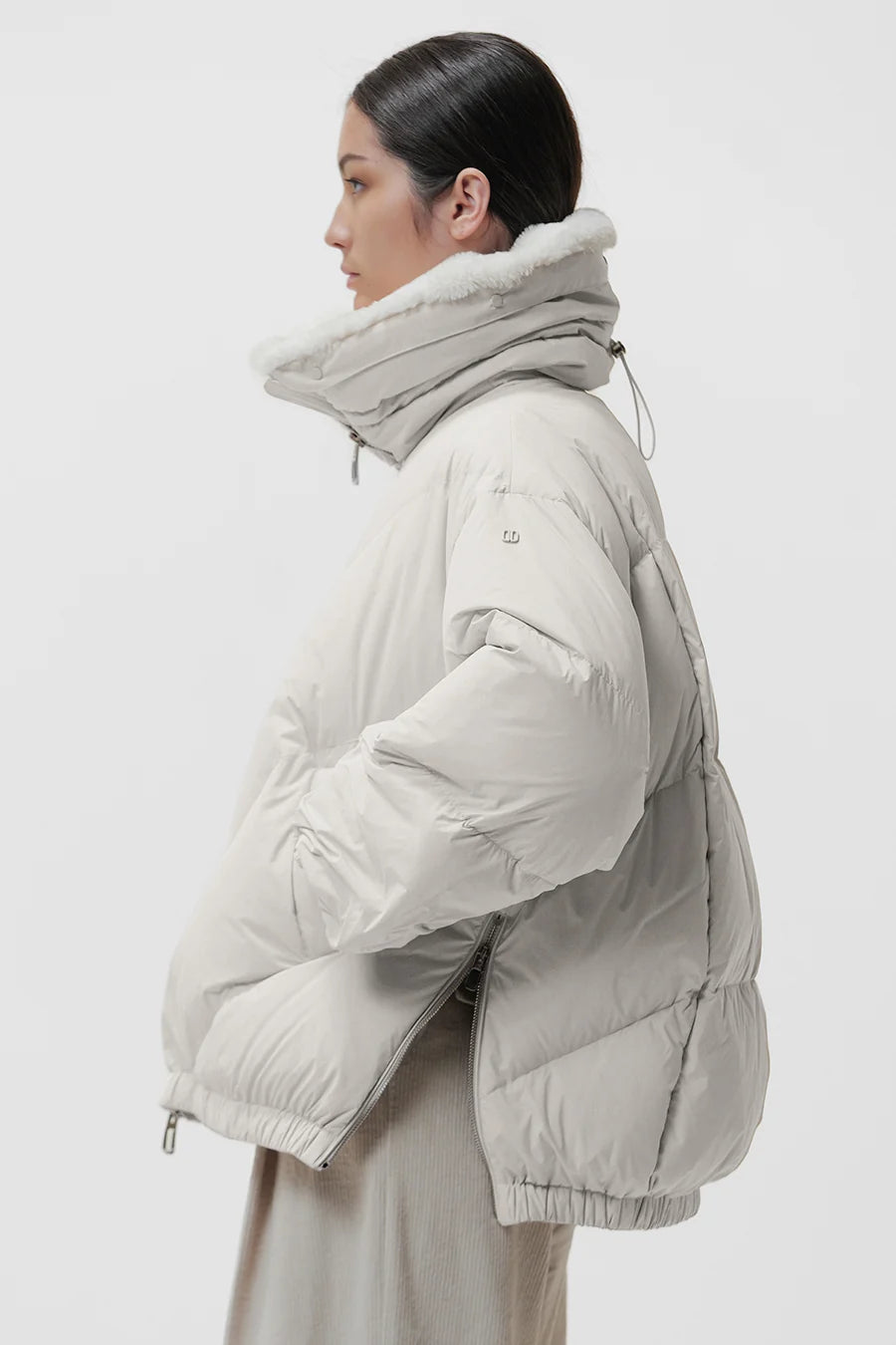 Duno Jacke Celia Cream White