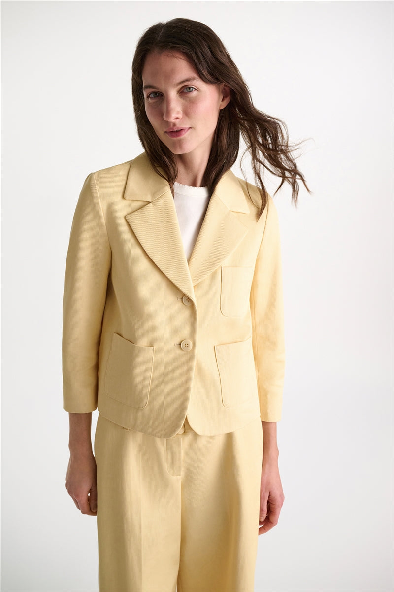 Dorothee Schumacher Blazer Modern Structure Bisquit