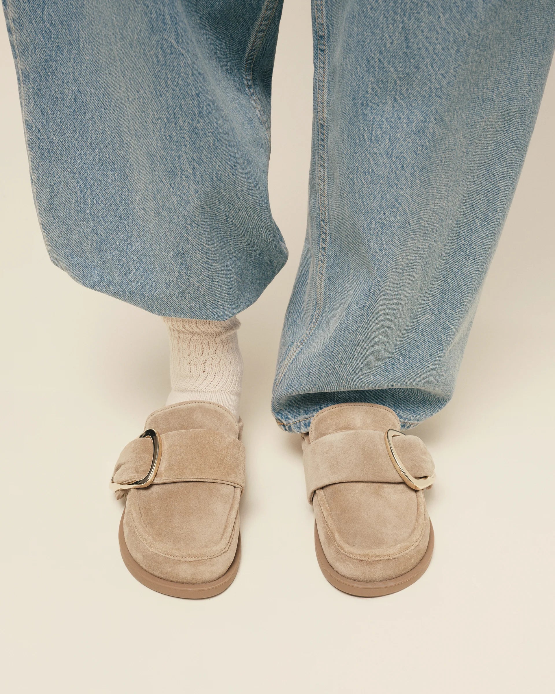 Inuikii Mule Soft Beige