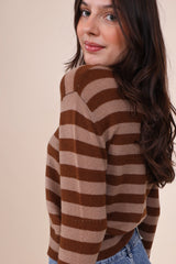 Be You Pullover Be Great Beige/Brown