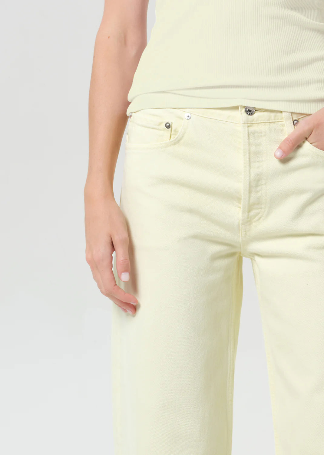 Agolde Jeans Arc 32“ Lemon