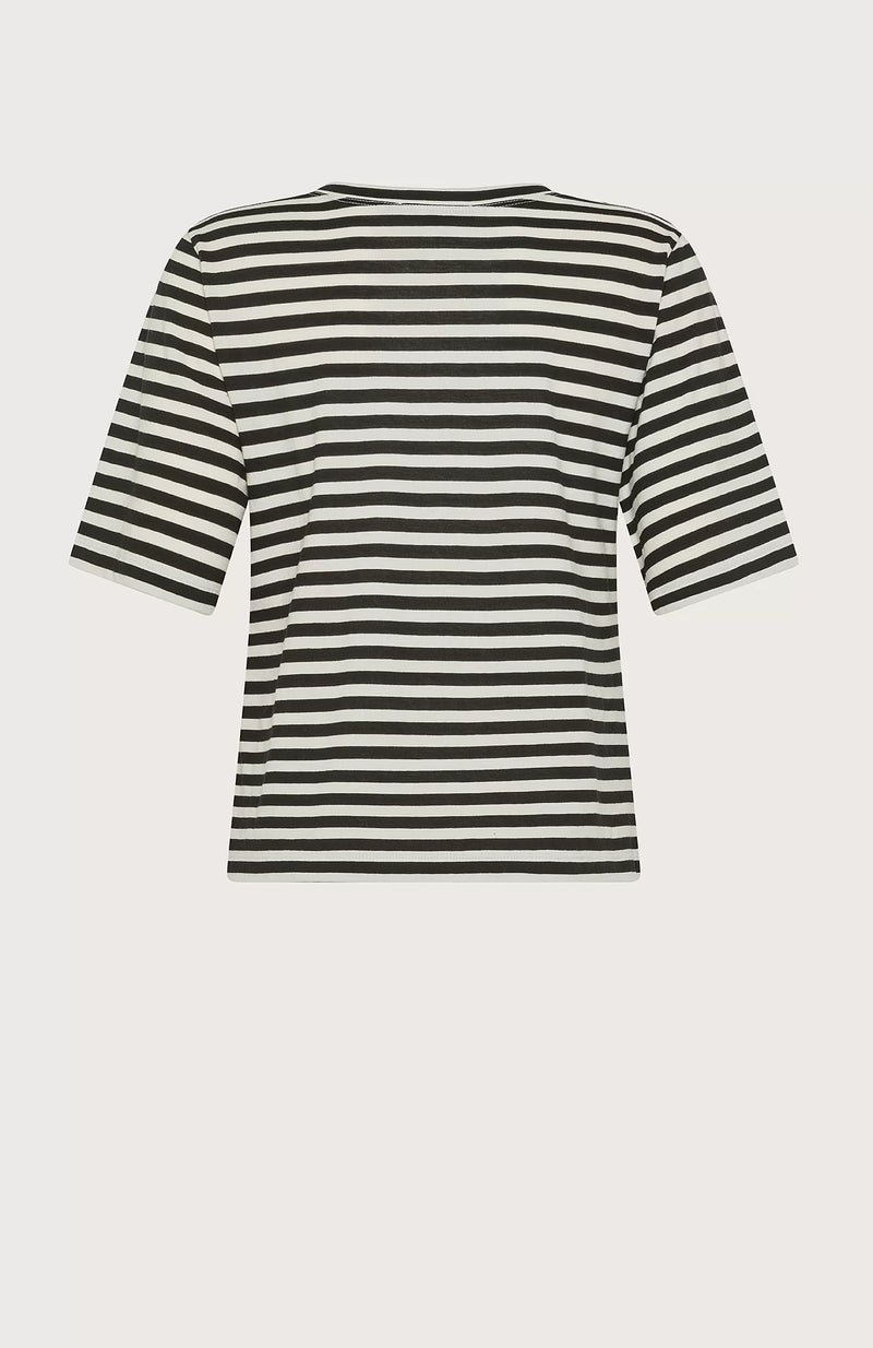 Seventy Shirt Striped Black