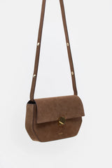 Closed Bag Suede Brown