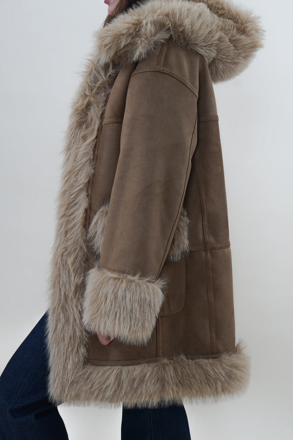 Urban Code Wendemantel Caramel