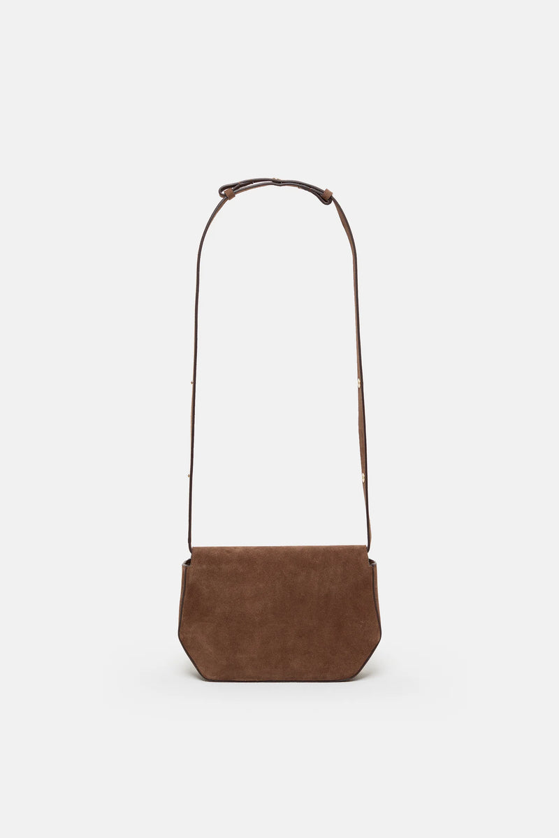 Closed Bag Suede Brown