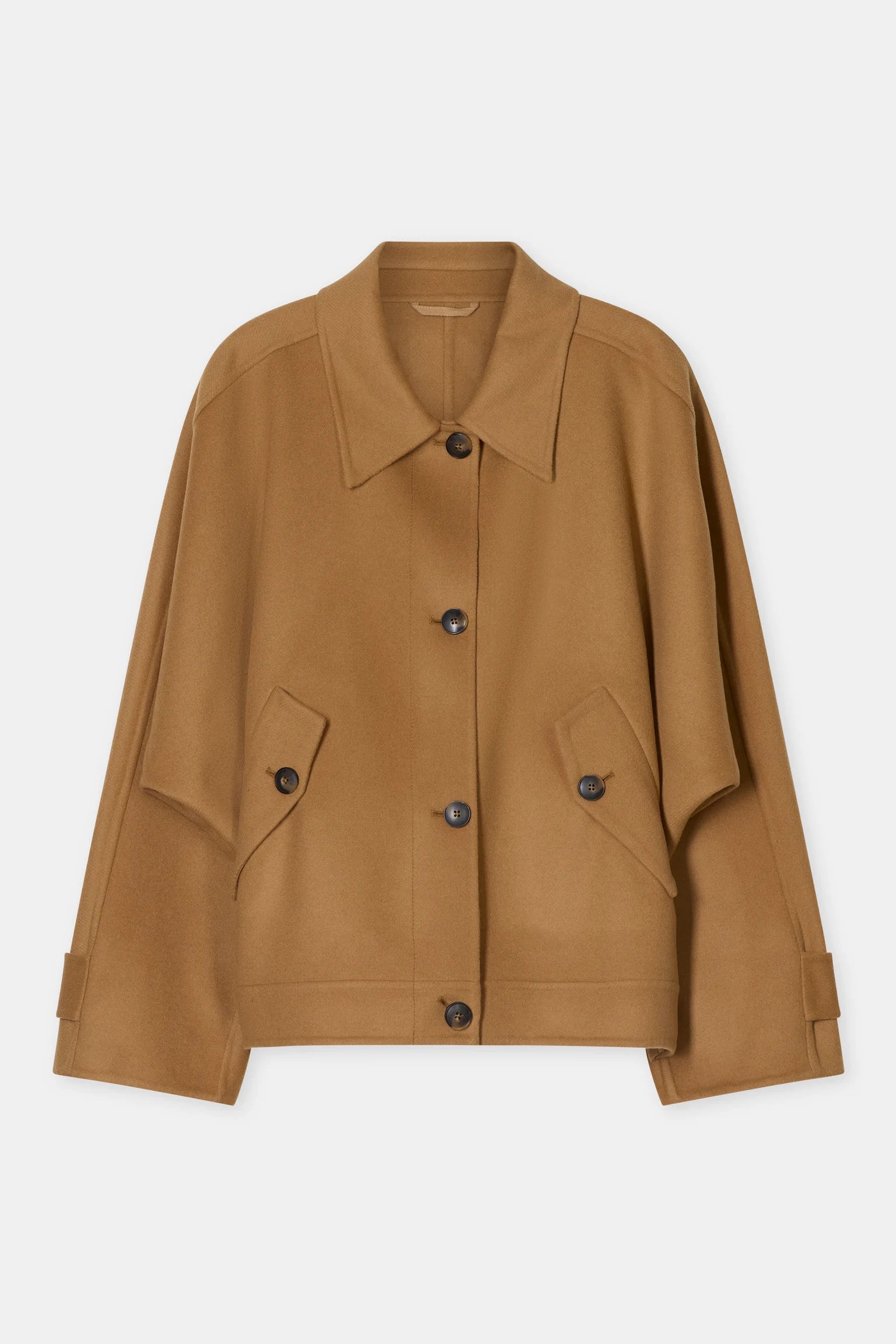 Closed jacket Doubleface Chestnut