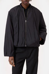 Closed Bomber Short Black