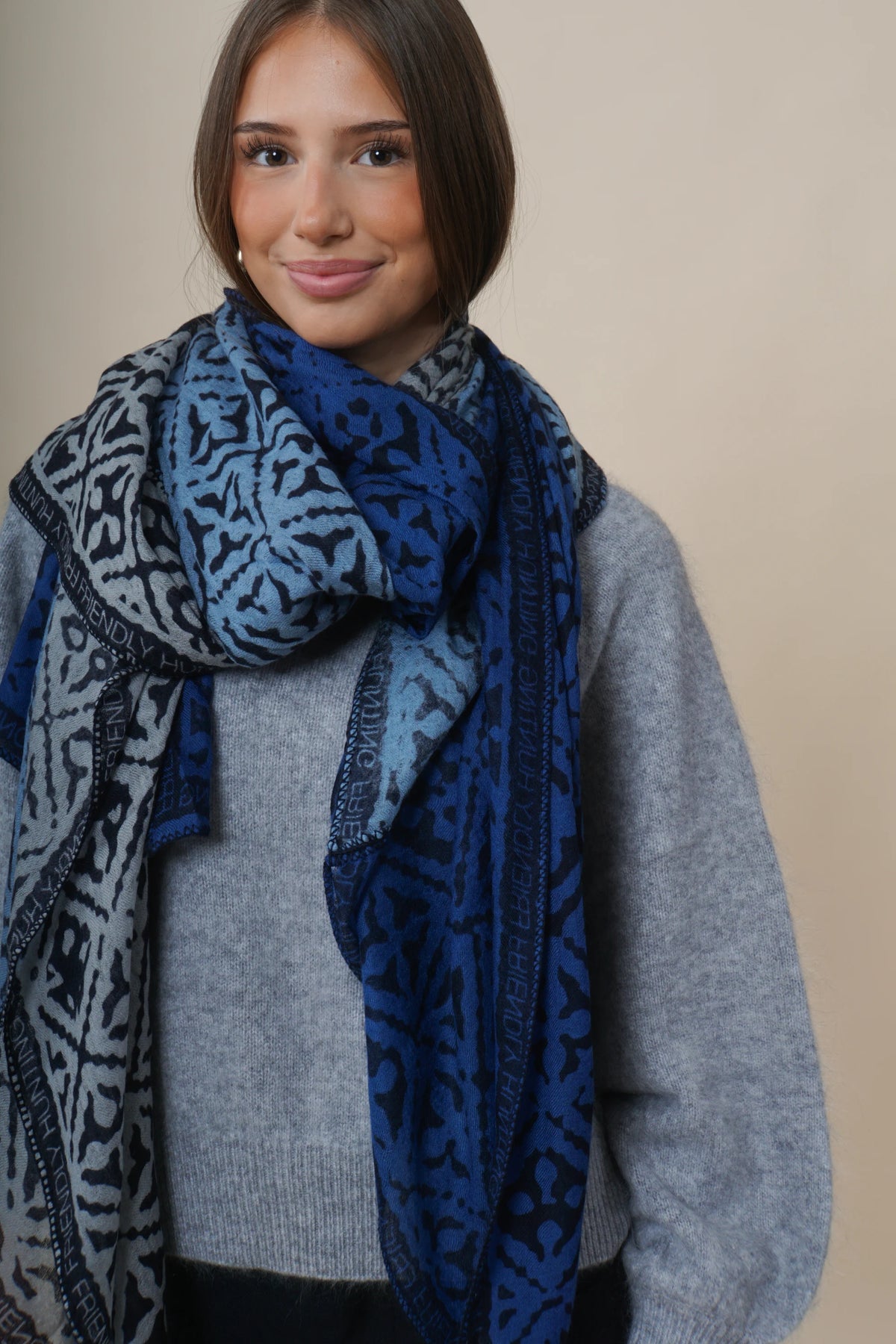 Friendly Hunting Tuch Scarf Eyes Of Marrakesh Ice
