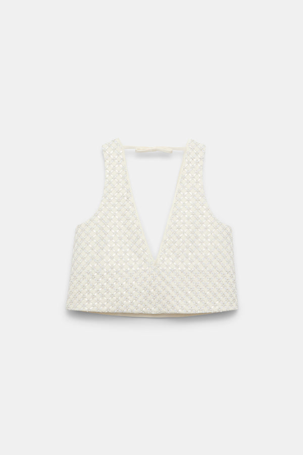 Dorothee Schumacher Top Sparkling Statement Pearl