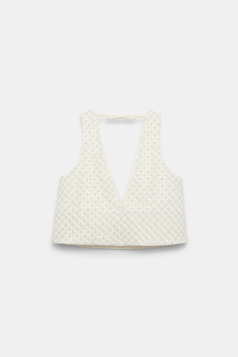 Dorothee Schumacher Top Sparkling Statement Pearl