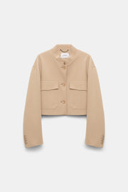 Dorothee Schumacher Jacke Emotional Essence Beige