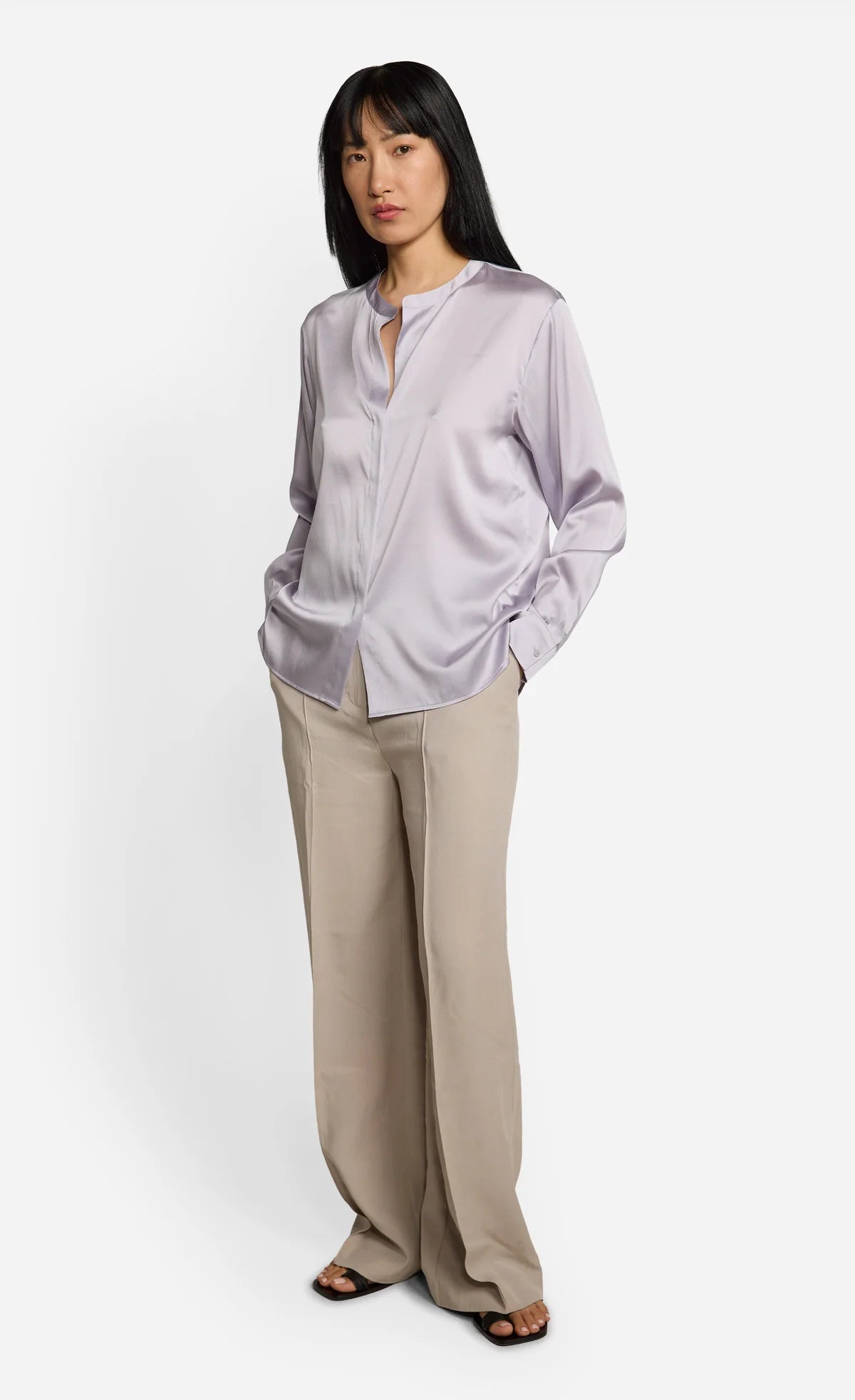 Kiefermann trousers Nivetha Silver