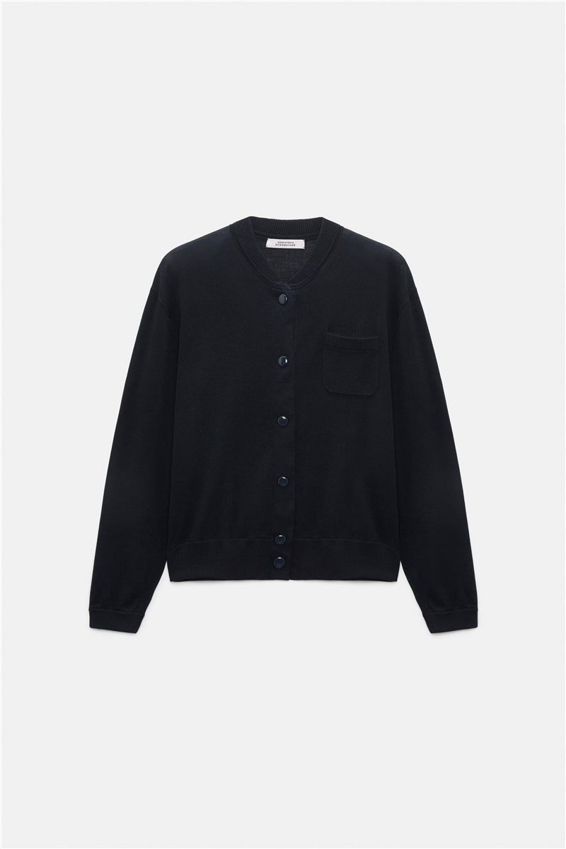Schumacher Cardigan Refined Essentials Navy
