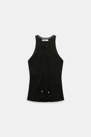 Dorothee Schumacher Top Pure Sleekness Black