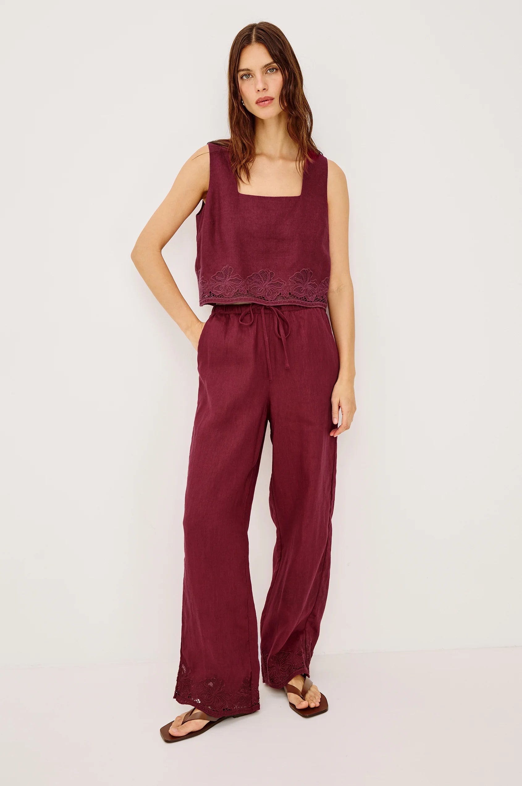 Rails Hose Emmie Hibiscus